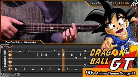 Dragon Ball GT Dan Dan Kokoro Hikareteku Fingerstyle Guitar Cover