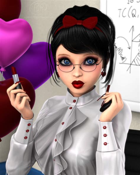 Valentines Teacher Chloe 3d Render Renderhub Gallery