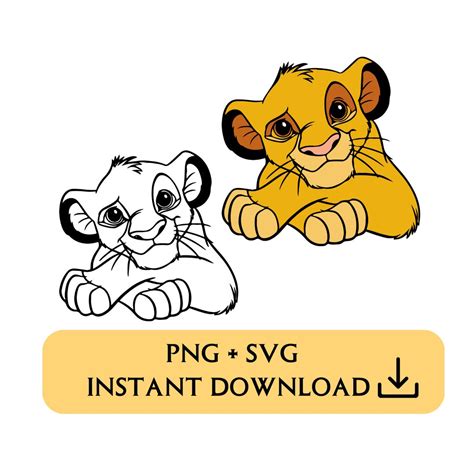 Simba Svg Re Leone Simba Svg Re Leone Png Clipart Re Leone Simba