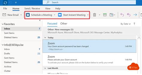 Hoe Zoom Activeren In Outlook Om Automatisch Vergaderingen Te Plannen