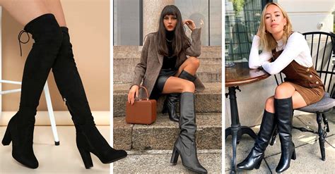 OUTFITS CON JEANS Y BOTAS LARGAS 2023 LOOKS CON BOTAS ALTAS 54 OFF