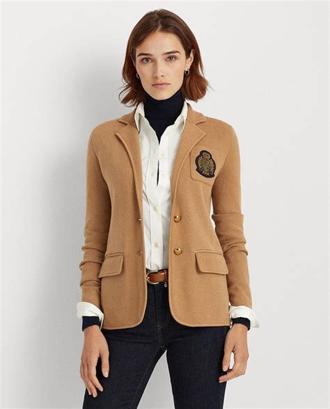 Womens Blazer With Logo · Womens Fashion · El Corte Inglés