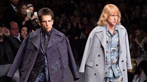 'Zoolander' Stars Ben Stiller and Owen Wilson Walk the Runway at Paris ...