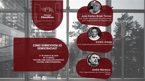 10ª sessão Janelas Filosóficas Como sobrevivem as democracias YouTube