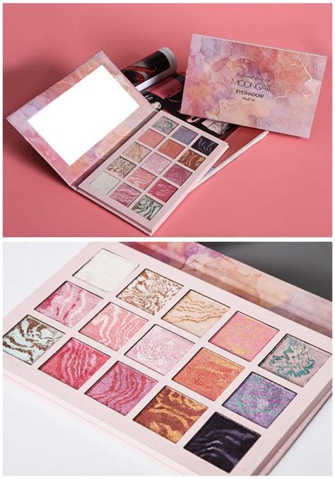 Luxury Private Label Cosmetics 15 Colors High Pigment Eyeshadow Palette