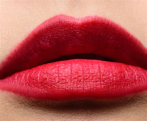 Guerlain Flame Red Cherry Red Rouge G Velvet Lipsticks Reviews Swatches