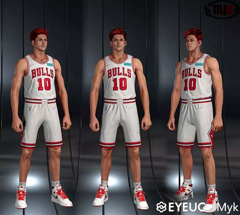 Nba 2k22 Sakuragi Cyberface Slam Dunk By Myk Shuajota Nba 2k24 Mods Rosters And Cyberfaces