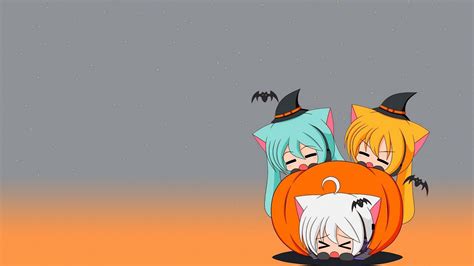 Anime X Halloween Wallpapers Wallpaper Cave