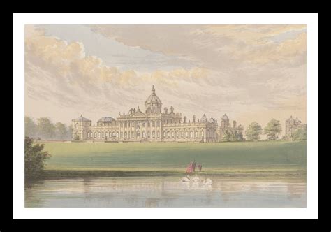 Castle Howard Near Malton Yorkshire The House Of The Earls Of