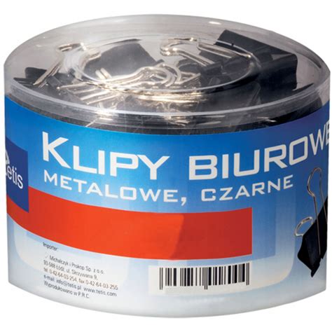 Klipy Biurowe Klip Biurowy Klipsy 50mm 12szt GK001 F Cena Opinie