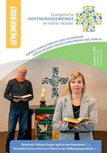 Der Neue Gemeindebrief Ist Da Evangelische Hoffnungsgemeinde Im