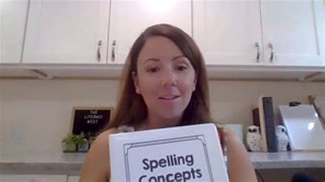 Spelling Concepts And Strategies Binder For Orton Gillingham Lesson