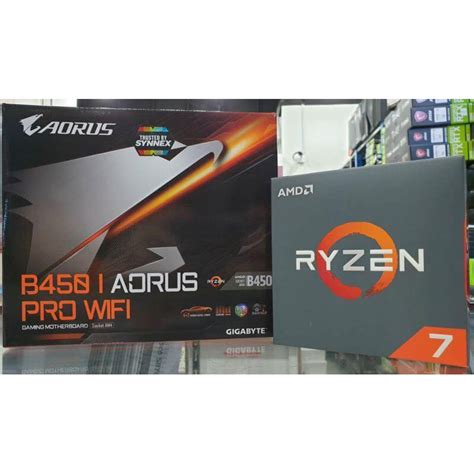 ส่งฟรี Codไม่เพิ่ม Mainboard เมนบอร์ด Am4 Gigabyte B450 I Aorus Pro Wifi Oomessioo Thaipick