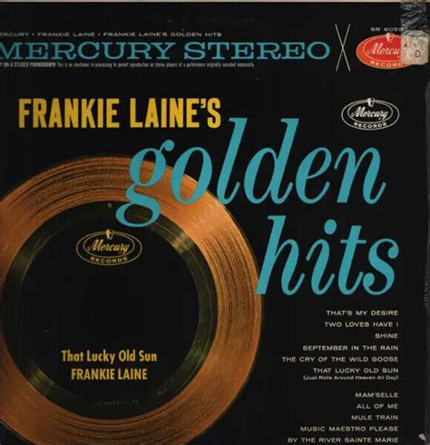 Frankie Laine Frankie Laines Golden Hits NEAR MINT Mercury Vinyl LP EBay