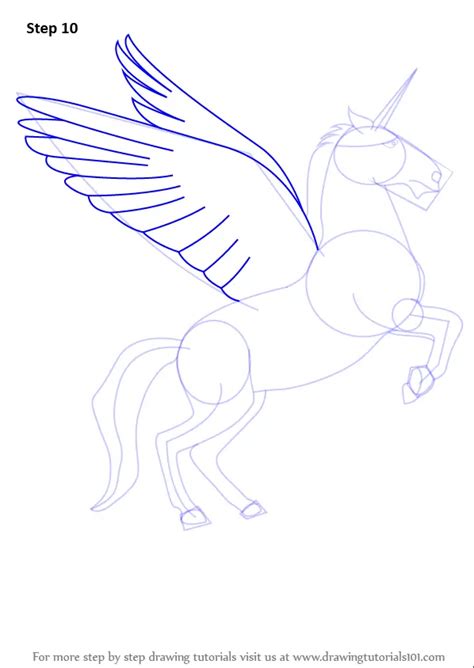 How to Draw a Unicorn with Wings (Unicorns) Step by Step ...