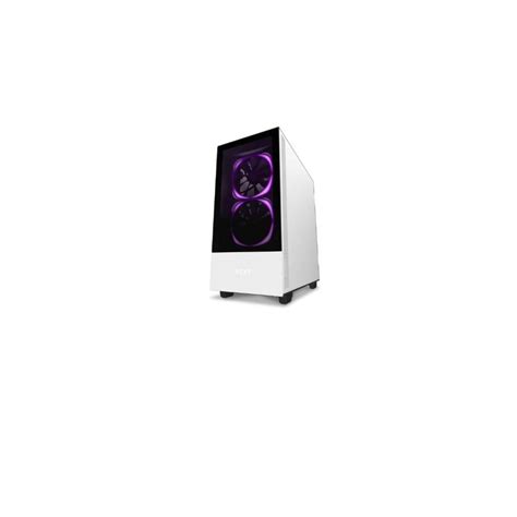 Gabinete Nzxt H Elite Compact Blanco Mate Media Torre Itx Atx