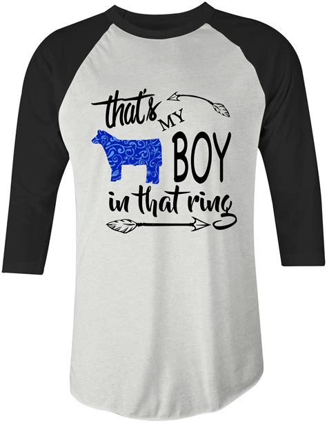 Steer Stock Show Shirt Rodeo Shirt H Ffa Goat Shirts Steer