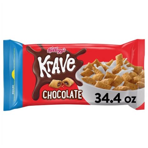 Kellogg S Krave Chocolate Breakfast Cereal Oz Kroger