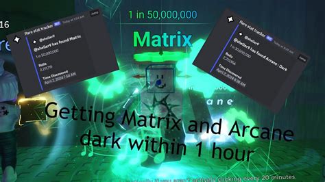 Getting Matrix And Arcane Dark Within 1 Hour Sols Rng Youtube