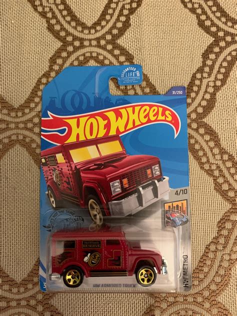 NIP Hot Wheels Metro HW Armored Truck Hot Wheels Reserve Etsy