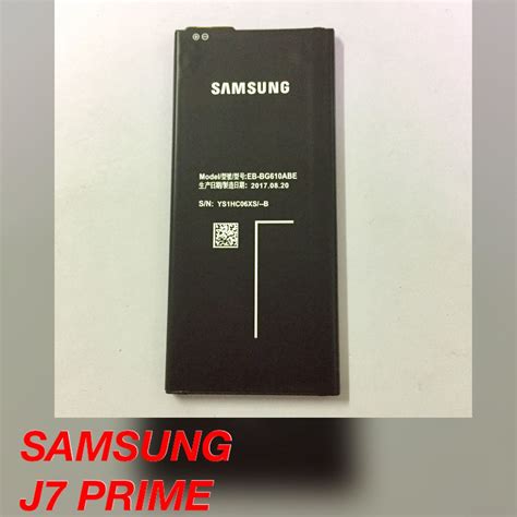 REPLACEMENT Samsung EB BG610ABE Battery J7 Prime J6 Plus Shopee