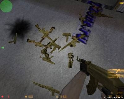 All Gold Weapons Pack Модели оружия CS 1 6 Все для Counter Strike 1