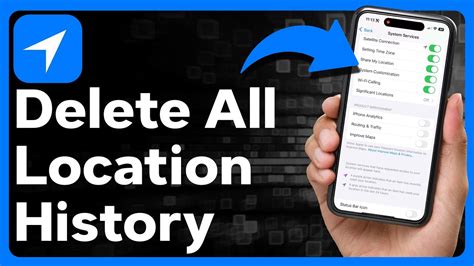 How To Delete All Location History On Iphone Youtube