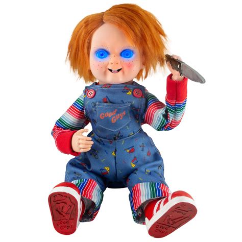 Childs Play Chucky Horror Animatronic Doll | Party City