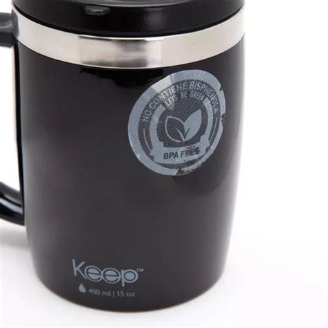 Jarro Mug Termico Keep 400 Ml Acero Inoxidable Cuotas sin interés