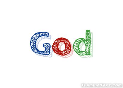 God Logo | Free Logo Design Tool from Flaming Text