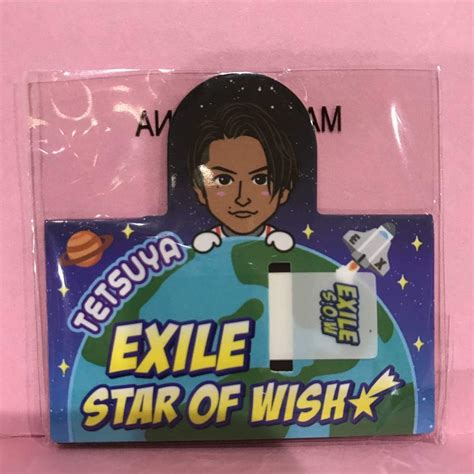 Jp Exile 会場限定 ガチャ カプセル ふせん付き マグネット Tetsuya Star Of Wish 2018