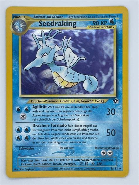 Seedraking 8 111 Holo Rare Pokémon Neo Genesis Kaufen auf Ricardo