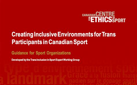 Canadian Centre For Ethics In Sport Sex And Gender Diversity Lgbtqi2s