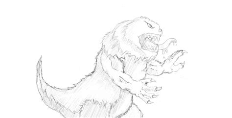 Snow Monster By Roshyyy On Deviantart