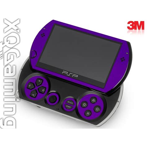 Psp Go Skin Metallic Plum Explosion