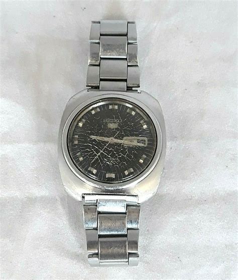 Vintage Seiko Automatic Jewels Watch Water Resist Stai