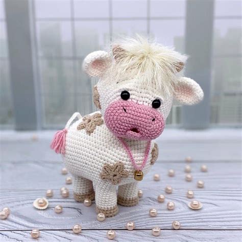 PATRÓN GRATIS Vaca Flor Amigurumi paso a paso en español Crochetisimo