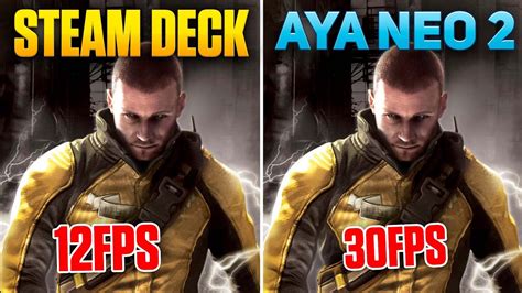 Steam Deck Vs AYA NEO 2 InFamous 2 RPCS3 Emulator YouTube