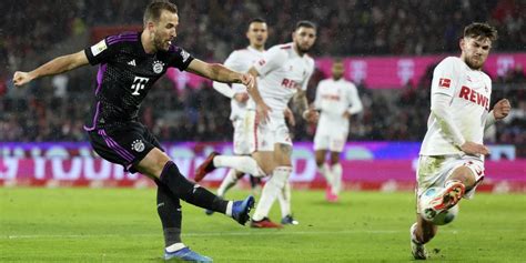 Harry Kane schiesst Bayern München zum Mini Sieg in Köln