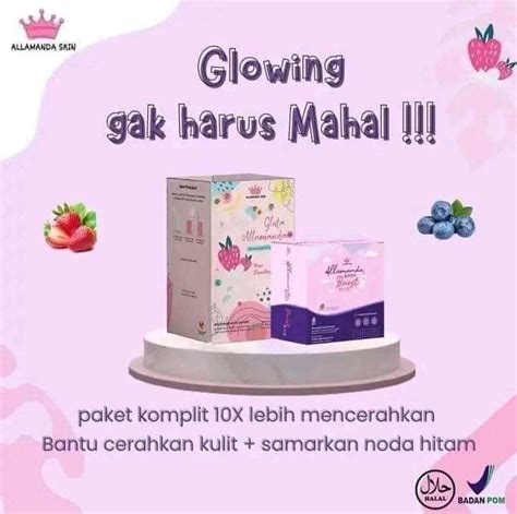 Paket 2 Box Gluta Allamanda Dan Allamanda Booster Allamandaskin