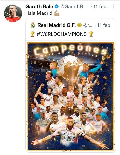 Benito on Twitter 4 d los últimos tuits d Gareth Bale te los firmaría