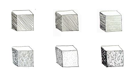 Shading Objects Using Hatching, Crosshatching, Scribbling, and Other ...