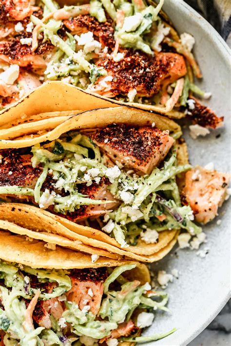 Salmon Tacos