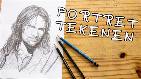 PORTRET Tekenen Gelijkenis Vinden Basis Tips Robin Rozendal