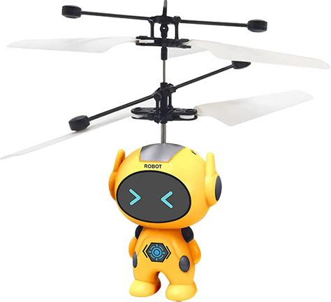 flying robot toy robot aeroplane infrared induction rc flying toy
