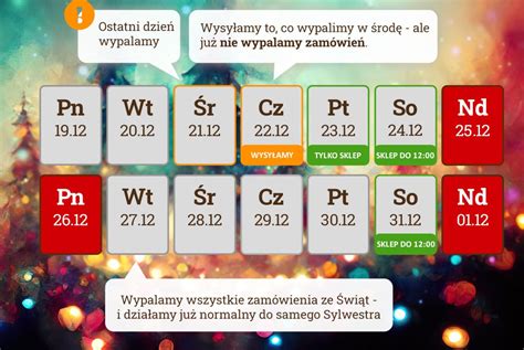 Jak Pracujemy W Okresie Wi Teczno Noworocznym Single Origin