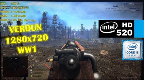 Intel Hd I U Verdun P Low Settings Youtube