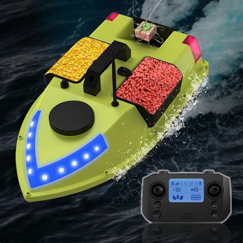 Barca Con Esca GPS RC Telecomando Wireless 600M 99 Siti Di Pesca