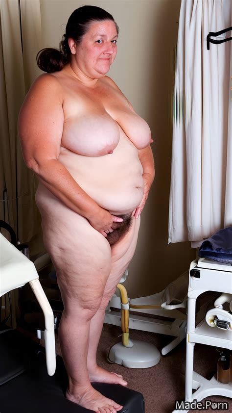 Porn Image Of Indoors Big Tits Photo Gyno Gigantic Boobs Top Knot Hair Created By AI