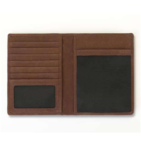 The Kangaroo Leather Passport Wallet Hammacher Schlemmer